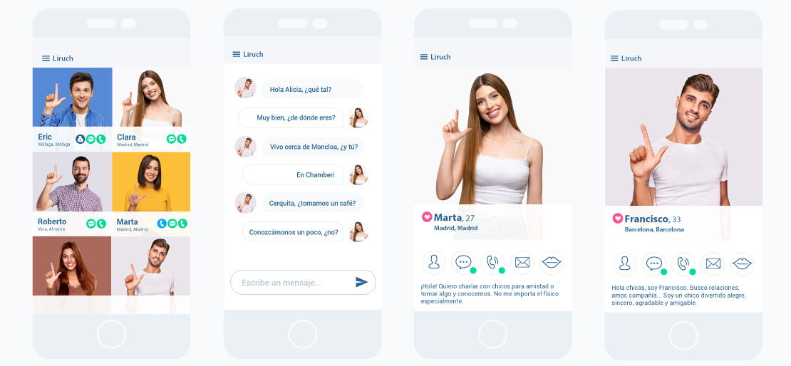Descárgate la aplicación de Liruch para el móvil. Liruch APP